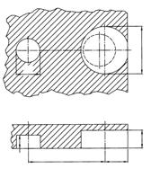 MEUBELVERBINDINGEN T = 19mm X = 15mm Plankverbinder TOOLEX