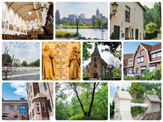 Alle 21 plekken zijn op een mooie en soms ook verrassende manier op foto vastgelegd en te bewonderen op de verkiezingsborden die verspreid staan door de hele gemeente Roermond. Op de website www.