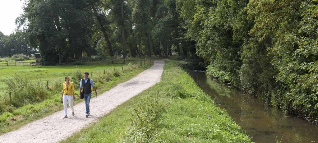 Wandelroute Rovertsche Leij Deze wandeltocht door het stroomgebied van de Rovertsche Leij doet bijna paradijselijk aan.