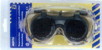 Perfecte pasvorm (ideaal voor mensen met een bril) Montuur uit zacht pvc met ventilatie rondom.