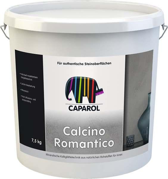 Capadecor Calcino Romantico Minerale kalkplamuur voor hoogwaardige, gladde spateltechnieken binnen.
