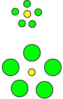 voorbeelden van gezichtsbedrog. 1 Zwarte vierkantjes Kijk naar de figuur. Zie jij alleen zwarte vierkantjes of zie je ook grijze stippen tussen de zwarte vierkantjes.