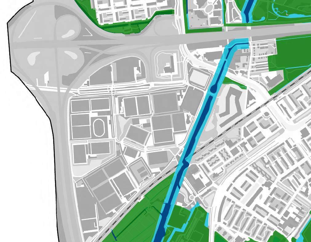 Figuur 2 bestemmingsplan de Groene Long Methodiek Op 20 mei 2014 is een veldonderzoek uitgevoerd, verder is gebruik gemaakt van de lokale kennis van de auteur.