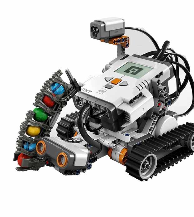 LEGO Mindstorms In deze lessen maken de leerlingen zelf een robot en leren zij deze te proammeren en te laten reageren op zijn omgeving. 7 en 8 LEGO Education Doel Leren proammeren en robotica.