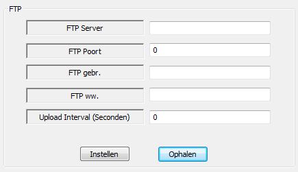 5.9 FTP 18 NEDERLANDS Hier kun je een FTP server instellen voor het opslaan van foto s