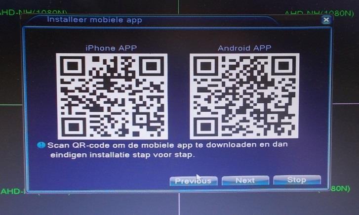 Mit einem QR-Scanner auf Ihrem Smartphone können Sie eines der oben genannten QR-Codes scannen, abhängig von Ihrem Betriebssystem auswählen.