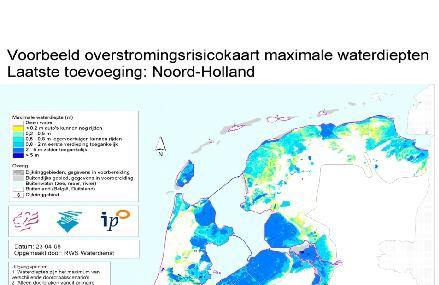 21 Figuur 19 Risicokaart maximale waterdiepten (www.risicokaart.nl) Vanzelfsprekend houdt het hoogheemraadschap de staat van de waterkeringen in het veld goed in de gaten.