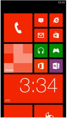 6. Windows 8 Stap 1: Veeg het
