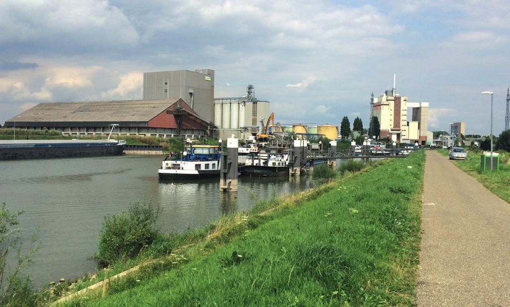 CASESTUDIES Multifunctionele agrohaven: Wageningen De binnenhaven van Wageningen, gelegen aan de Nederrijn, wordt jaarlijks bezocht door ruim 1.500 schepen.