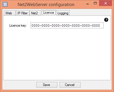 Net2WebServer Manager.