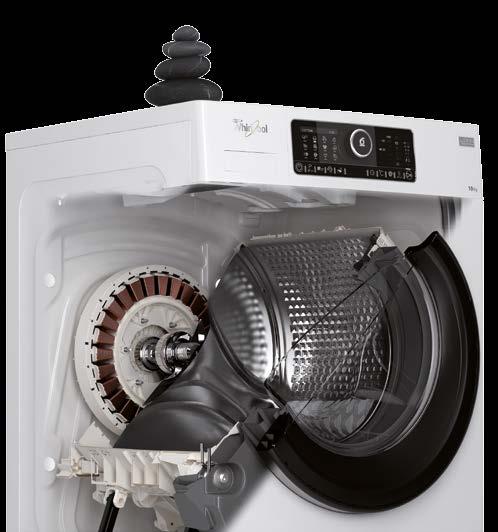 ZENTechnology TM Perfecte verzorging van uw wasgoed in complete stilte Stilte en ontspanning, zelfs als uw wasautomaat draait? Dat kan!