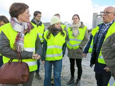 zij heeft ontwikkeld over het ENCI-gebied. Het betreft een kunst- en onderzoeksproject voor jonge afgestudeerde kunstenaars.