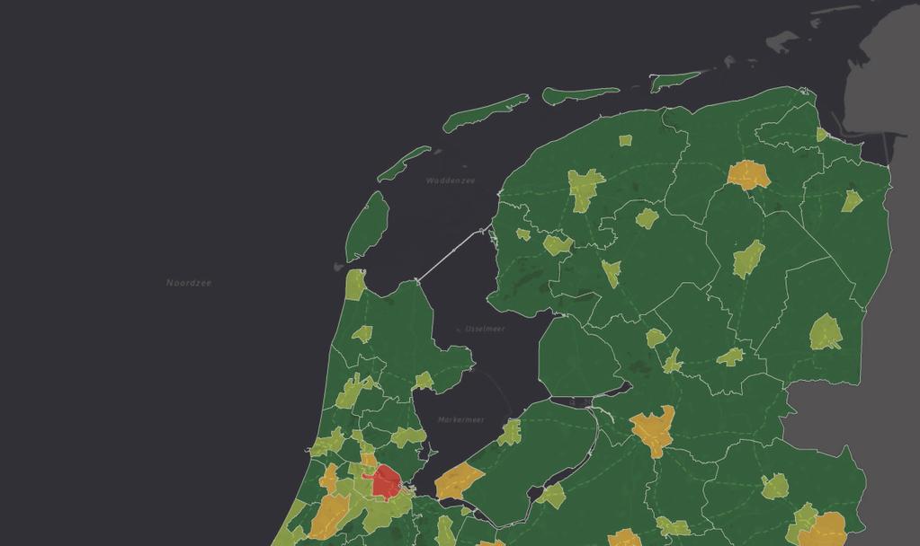 Bijlage I Omdat de mobiliteit en modal split per type gebied verschilt, is een analyse gedaan voor verschillende gebieden. Nederland is daarin opgesplitst in vier type gebieden.