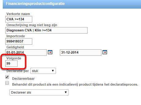 Oude producten kunnen bijvoorbeeld onder aan de lijst geplaatst worden, wat de overzichtelijkheid ten goede komt.