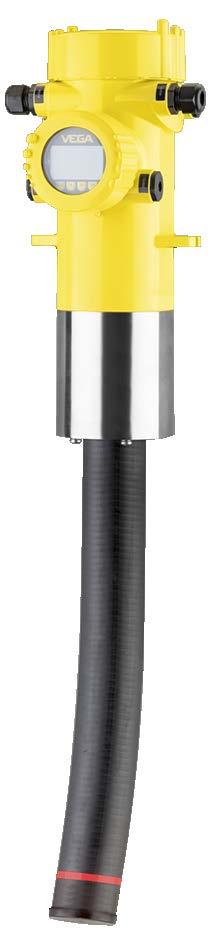 detector voor ronde of conische tankvormen (ø mm) Buigzame kunststof detector voor ronde of conische tankvormen (ø 60 mm) PVT-staafdetector voor