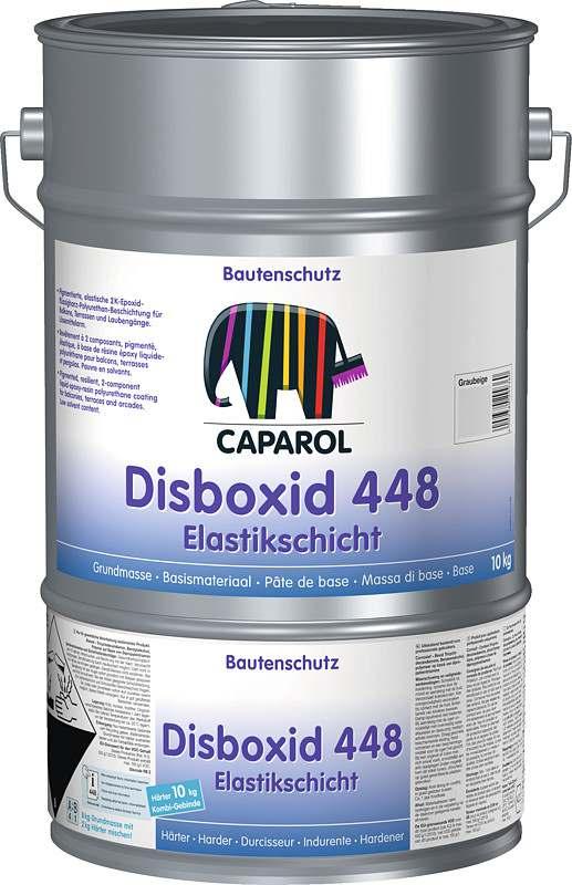 Disboxid 448 Elastikschicht Gepigmenteerde, oplosmiddelarme, elastische epoxyharspolyurethaancoating voor vloeren van balkons, terassen en galerijen. Twee componenten (2K).