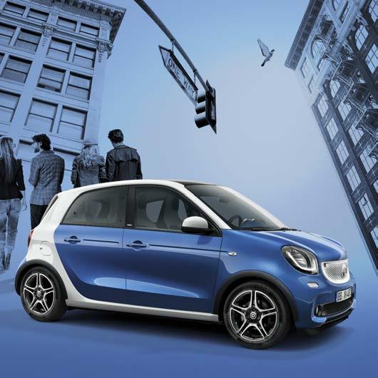 >> De smart forfour The smart among the fourseaters.