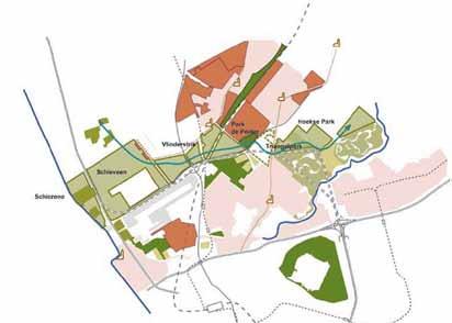 fietsverbinding tussen de Schiebroekseweg en de Boterdorpseweg. Daarnaast zal met de aanleg van een fietstunnel onder de N209 vanuit Park de Polder een verbinding met het Triangelpark tot stand komen.