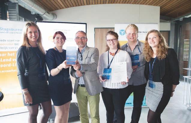 Winnaars innovation in a week 2015 Start Greentech Pilot One in Boxtel, oktober 2014 Betekenisvolle innovaties Toekenning van 615.