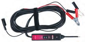 1 Spanningstester -V DC met meter kabel Digitale multimeter incl.