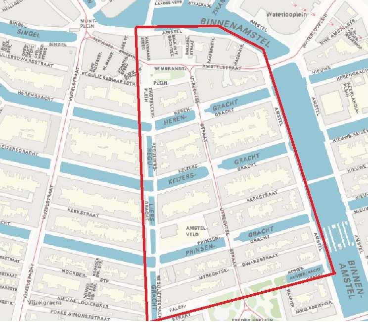 1 Gebiedsoverzicht De resultaten in het rapport zijn gebasseerd op controles in een vastgesteld gebied. Hieronder een overzicht van locaties in de actie.