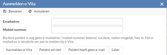 Het weergeven van deze popup is instelbaar of dit wel of niet gedaan wordt.