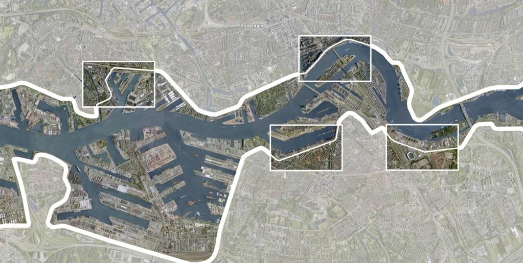 VIER VOORBEELDLOCATIES WAAROP HET ONTWERPEND ONDERZOEK