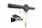 Curve wandsteun 40-75 inch Adapter kit voor Curved TV s inbegrepen : 40-75 inch Draagvermogen per
