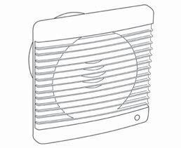 Ventilatoren Eurovent ventilatoren Productcatalogus 17 M-serie Vierkant model met afgeronde hoeken Met anti-insectengaas Kleur Opties : kunststof : wit : P = Trekkoord : T = Timer : V = Vochtsensor