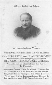 Aanzichtkaart Ansichtkaarten van de familie Van Rijckevorsel van Kessel Onderzoek(je) naar de achtergrond van de schrijfsters van een familie uit Boxtel aan de hand van een achttal ansichtkaarten