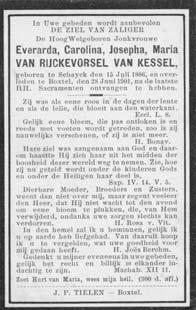 Transcriptie kaart hkb2099 Aan: Nr. 229, Ruwenberg Sint Michel Gestel. poststempel 2 mei 1899. Tekst: Lieve Eduard.