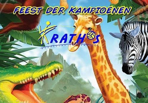 Feest der Kampioenen Het Feest der Kampioen vieren we op 21 mei in paviljoen De Leine aan het Zuidlaardermeer. Het thema van het kampioenenfeest is Jungle.