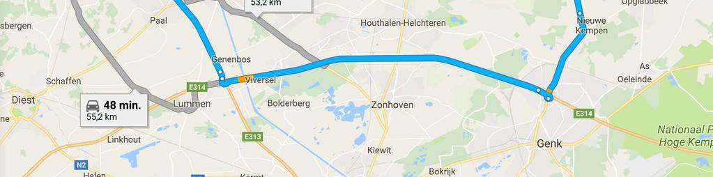 Tienderstraat 39 36 70 Voor de niet-gps ers een routebeschrijving: Ga de E313 op in Ham vanaf de Hommelbeek, Processieweg, Neerstraat en Staatsbaan.