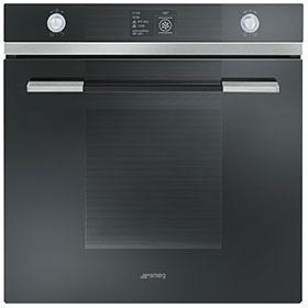 SFP130N-1 Binnenkort verkrijgbaar Oven, elektronisch, multifunctie, PYROLYSE, hoogte 60 cm, zwart glas + inox finger friendly Energieklasse A-20% EAN13: 8017709193966 18 functies 50 automatische