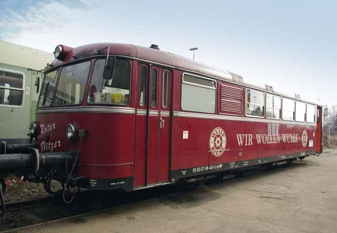 Wij willen Wulle *# hnk8y 39979 Railbus-motorwagen Roter Flitzer Voorbeeld: BR 798 motorwagen (voorheen ÖBB) van de DNV Touristik GmbH, Stuttgart-Kornwestheim. Zoals op vandaag in gebruik.