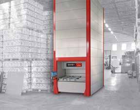 stuctuur Zeer flexibele oplossing UNICO Système de stockage vertical automatique avec