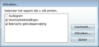 Stap 4: Het BeFlex-instrument afstellen Maak gebruik van de normale middelen in Oasis om het BeFlex-instrument voor uw cliënt af te stellen Gebruik voor alle Multi-Environment Programma's dezelfde