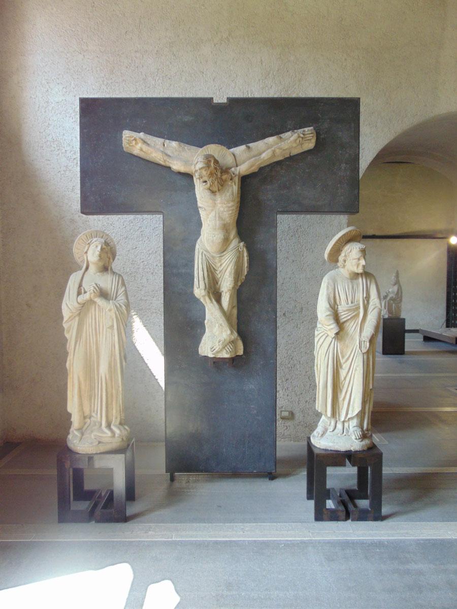 In een ander gedeelte museum was vooral aandacht voor katholieke kunst uit de tijd van de
