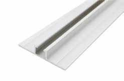 st/doos *: officieel testrapport beschikbaar op aanvraag PLAFONDOPHANGINGEN IN ALUMINIUM - TYPE OMEGA T Materie: aluminium Profiel basis 100 mm: max.