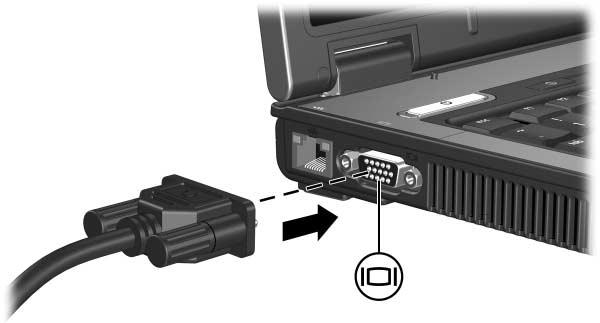 Multimediahardware Videovoorzieningen gebruiken De computer bevat de volgende videovoorzieningen: Externe-monitorpoort: hierop kunt u een televisie, monitor of projector aansluiten.