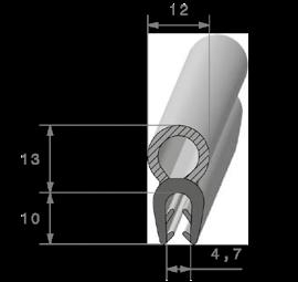 A = 2,5 3,5 mm 95 SHORE A ± 5 6 kg