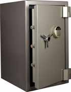 2. Documentensafes Brandwerende safes / koffers Brandkast Sun Safe SB Biedt bescherming tegen brand (1 uur) en inbraak Voorzien van instelbaar elektronisch cijferslot (twee gebruikers) In hoogte