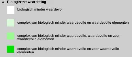 vroeger opgestelde gemeentelijke natuurontwikkelingsplannen (GNOP): de BWK is gebiedsdekkend voor heel Vlaanderen opgesteld als een uniforme inventaris van de biotopen en van het grondgebruik in