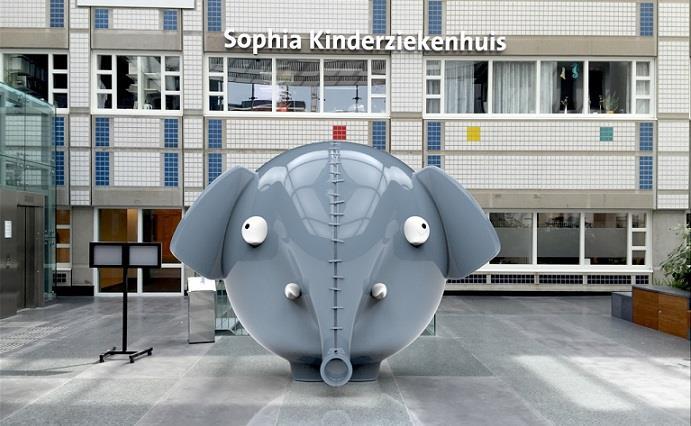 Sophia Kinderziekenhuis 7000 opnames/jaar 1700/jaar op de