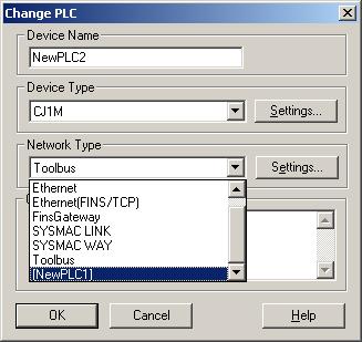 pagina 22 Kies de Settings achter Network Type Hier instellen dat er naar network 2 node 2 gecommuniceerd moet worden met Fins