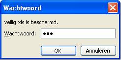 Bij wachtwoorden wordt onderscheid gemaakt tussen kleine letters en hoofdletters. Typ het wachtwoord precies zoals de gebruikers dit moeten invoeren, met inbegrip van hoofdletters en kleine letters.