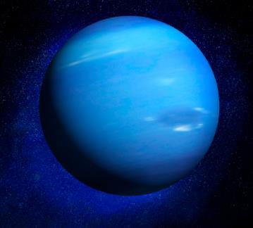Pas in 1781 werd deze ijsbol als planeet erkend en het duurde nog tot 1850 voor hij zijn naam Uranus kreeg. Uranus heeft 27 manen.