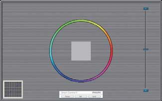 3. Beeldoptimalisatie Eerste scherm voor Kleurkalibratie De knop