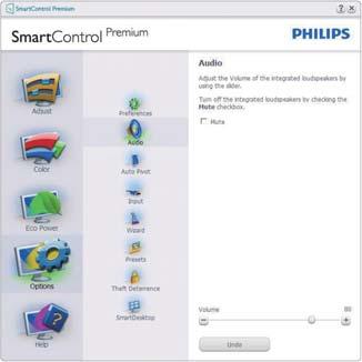 Indien uitgeschakeld, wordt SmartControl Premium niet gestart tijdens het opstarten of weergegeven in het systeemvak.