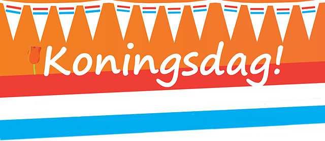 KONINGSDAG IN RENKUM Ook dit jaar is er weer een rommelmarkt op Koningsdag 2016, woensdag 27 april van 10 tot 17 uur.